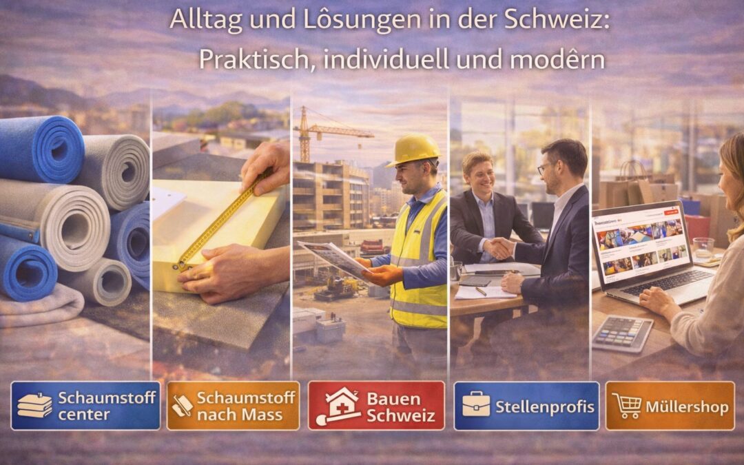 Alltag und Lösungen in der Schweiz: Praktisch, individuell und modern